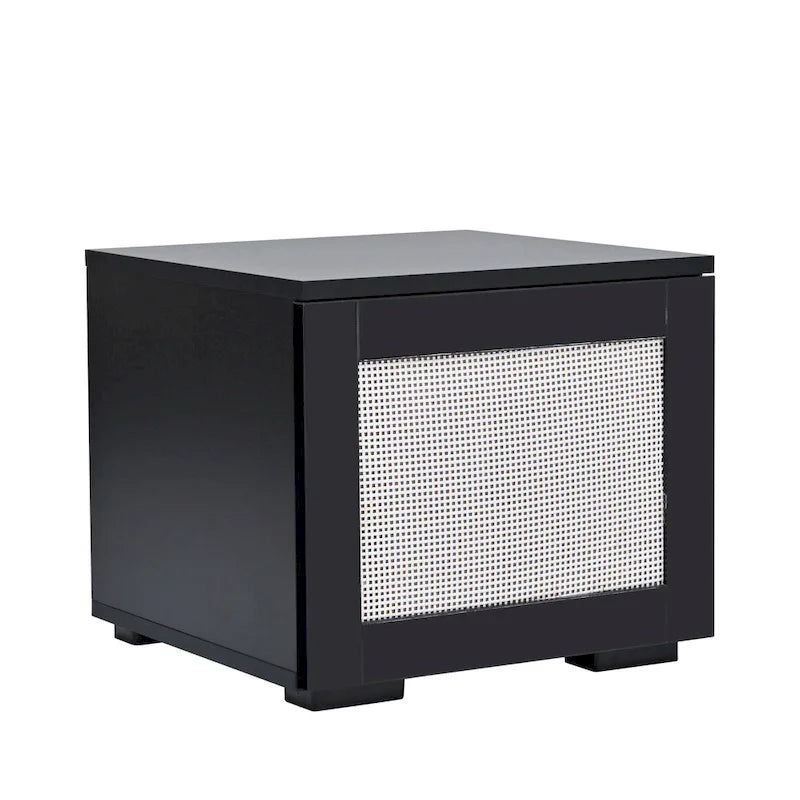 Mobile TV da 82,6" con luci LED e ante con apertura a pressione