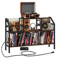 Supporto per Giradischi con Portadischi in Vinile