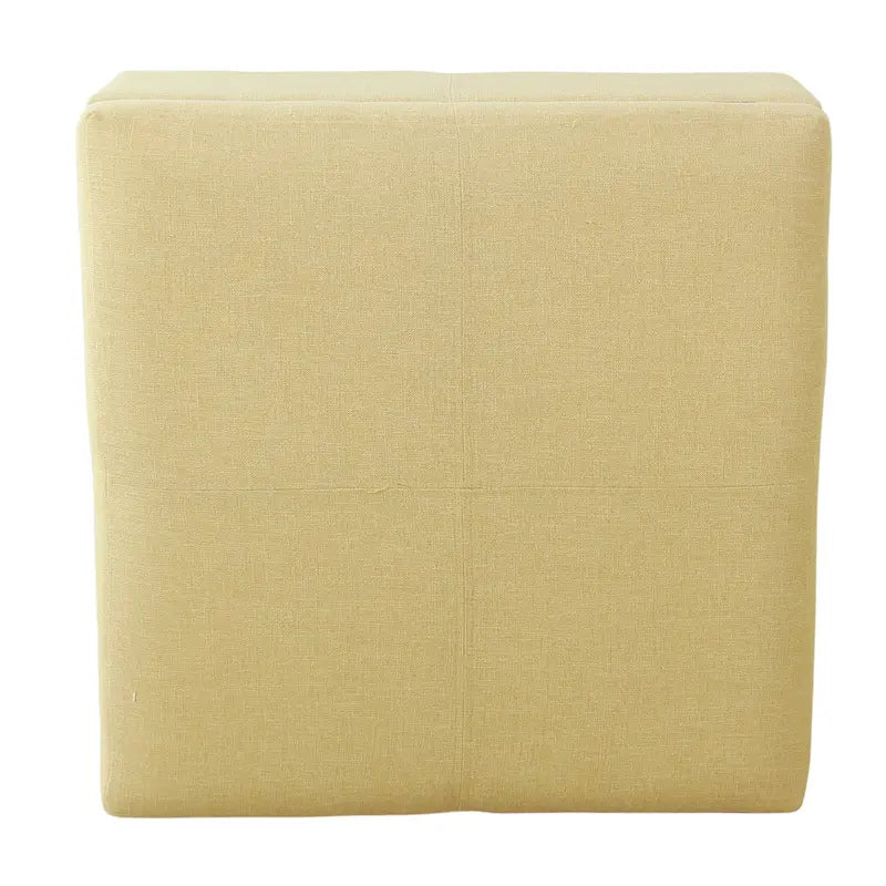 Pouf contenitore quadrato da 28 pollici con coperchio a cerniera