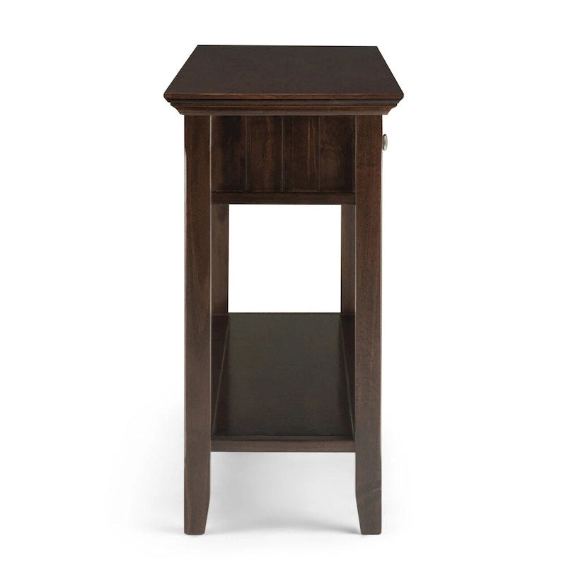 Tavolino da divano/consolle in legno massello Normandy, larghezza 60 pollici - 60 x 16 x 30