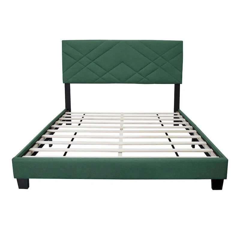 Struttura letto matrimoniale queen size con testiera regolabile