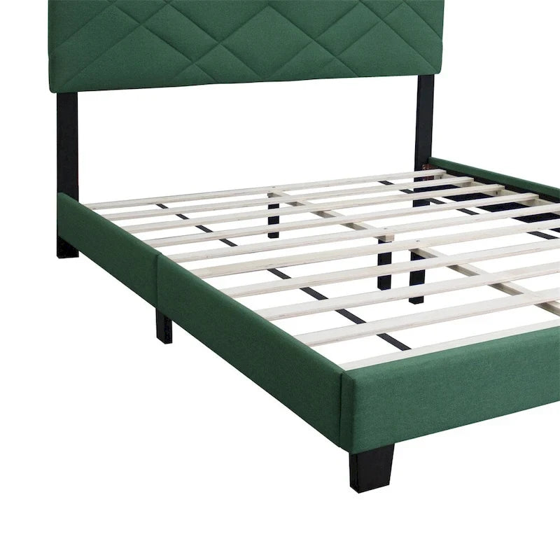 Struttura letto matrimoniale queen size con testiera regolabile