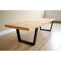 Panca in legno massello 60 pollici