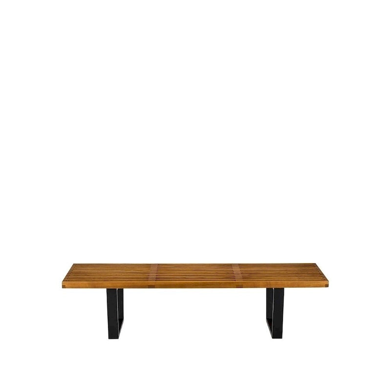 Panca in legno massello 60 pollici