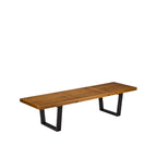 Panca in legno massello 60 pollici