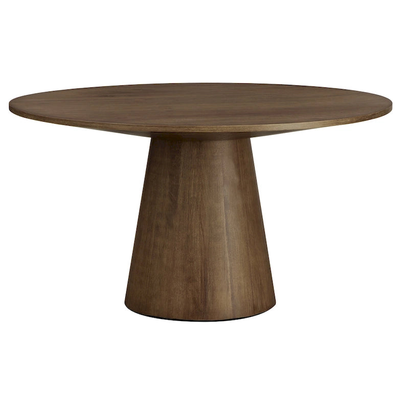 Tavolo da pranzo rotondo con piedistallo – 150 cm, 6 posti