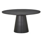 Tavolo da pranzo rotondo con piedistallo – 150 cm, 6 posti