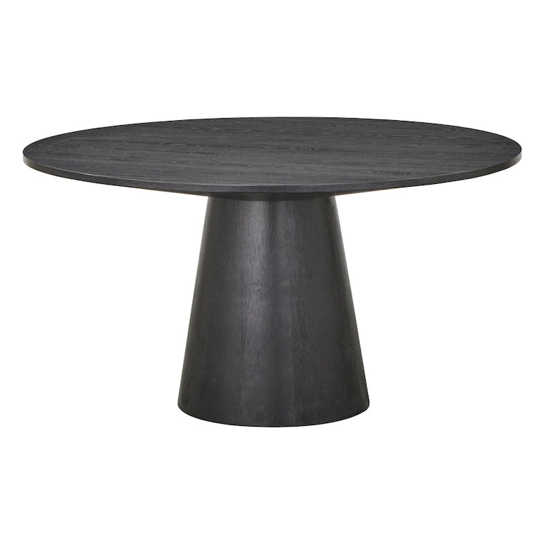 Tavolo da pranzo rotondo con piedistallo – 150 cm, 6 posti