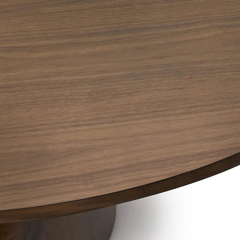 Tavolo da pranzo rotondo con piedistallo – 150 cm, 6 posti