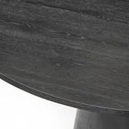 Tavolo da pranzo rotondo con piedistallo – 150 cm, 6 posti