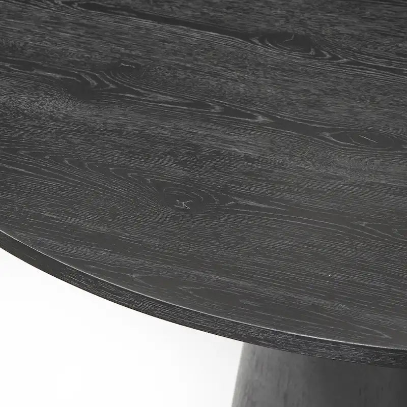 Tavolo da pranzo rotondo con piedistallo – 150 cm, 6 posti