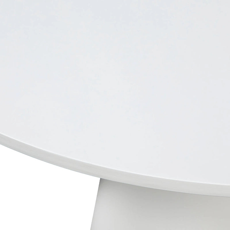 Tavolo da pranzo rotondo con piedistallo – 150 cm, 6 posti