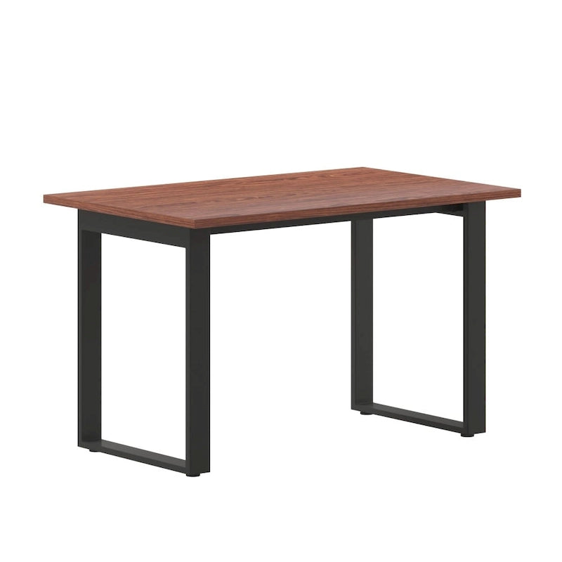 Tavolo da Conferenza con Piano in Laminato e Base a U in Acciaio