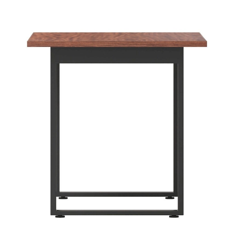 Tavolo da Conferenza con Piano in Laminato e Base a U in Acciaio