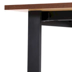 Tavolo da Conferenza con Piano in Laminato e Base a U in Acciaio
