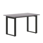 Tavolo da Conferenza con Piano in Laminato e Base a U in Acciaio