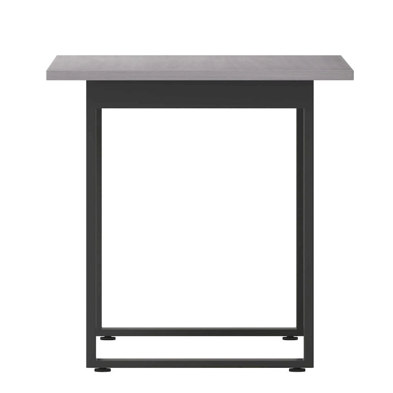 Tavolo da Conferenza con Piano in Laminato e Base a U in Acciaio